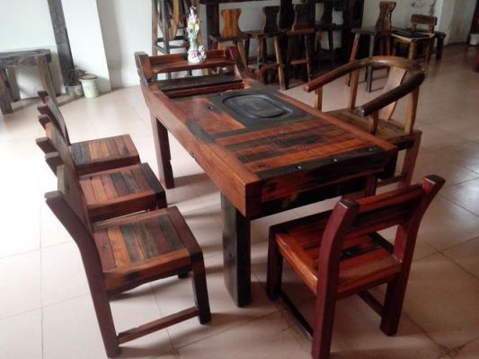 老船木茶台越重越好吗？启航船木家具价格图片