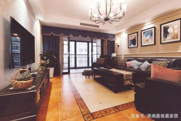 美式地砖怎么选择好四款客厅美式地砖搭配效果？地砖配美式家具