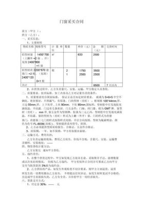门窗合同要写明哪些？家具厂色板怎么编号