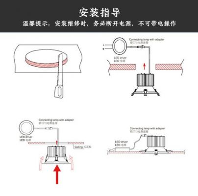 床头筒灯怎么开孔？8寸的筒灯 怎么开孔