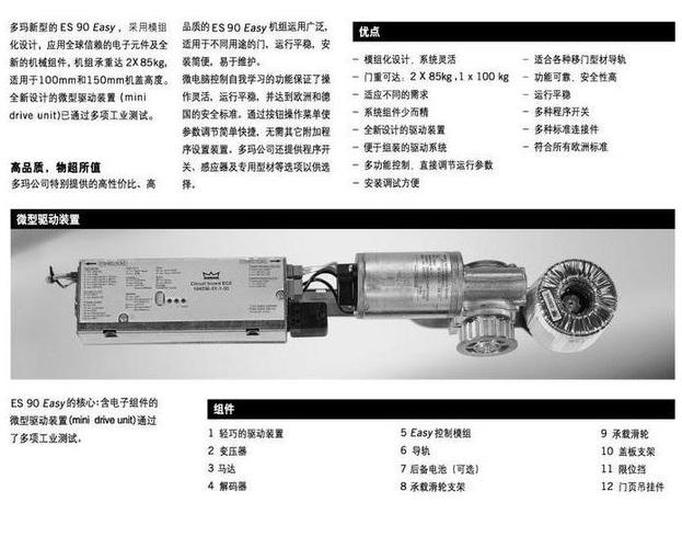多玛感应门故障代码显示E是什么原因?多玛感应门怎么样-图3 多玛感应门故障代码显示E是什么原因?多玛感应门怎么样-图3