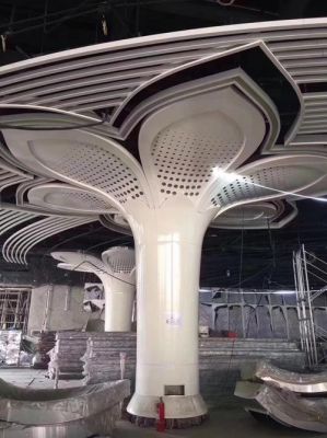 大楼外墙挂异形铝单板多少钱一平方？铝单板怎么设计价格高