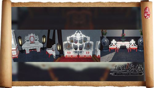 天刀家具花几和圆桌可以放哪个房型?天刀家具圆桌-图1 天刀家具花几和圆桌可以放哪个房型?天刀家具圆桌-图1
