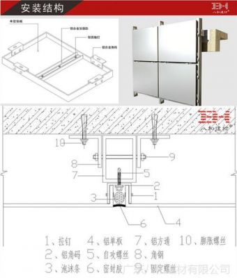15mm厚蜂窝铝板墙面安装方法?铝单板有缝无角码怎么安装-图3 15mm厚蜂窝铝板墙面安装方法?铝单板有缝无角码怎么安装-图3