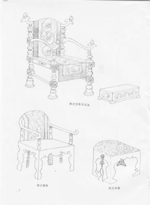 草图大师渲染玻璃怎么做?古代家具线稿-图2 草图大师渲染玻璃怎么做?古代家具线稿-图2
