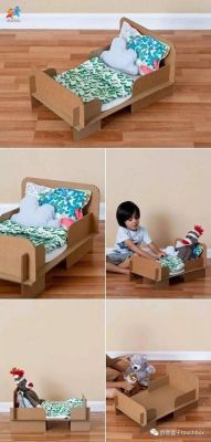怎么用纸自制棉花娃娃的家具?如何用纸箱做家具-图3 怎么用纸自制棉花娃娃的家具?如何用纸箱做家具-图3