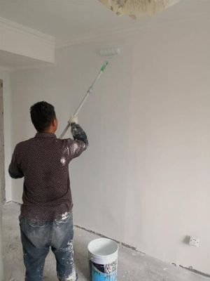 乳胶漆墙面可以刷金属漆么？大神给指点一下？金属家具刷漆
