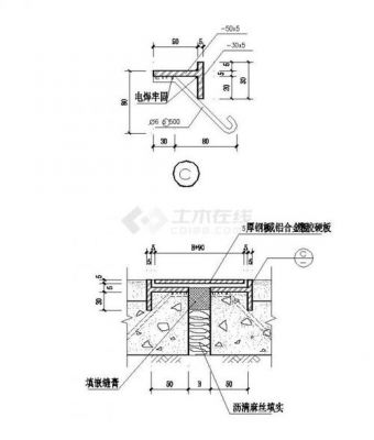 伸缩缝表示方法?伸缩缝在结构图中怎么表示-图1 伸缩缝表示方法?伸缩缝在结构图中怎么表示-图1