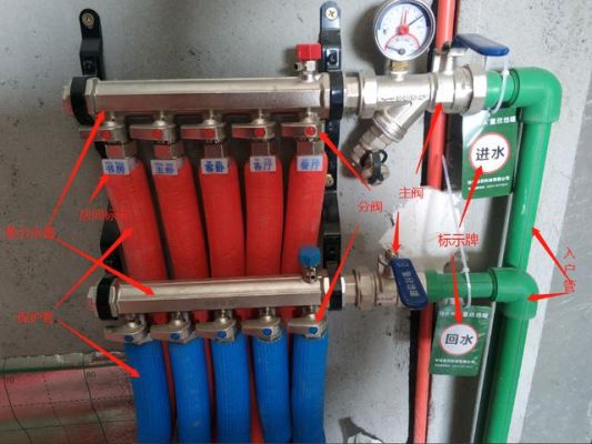 分集水器开关漏水？金德地暖分水器怎么开