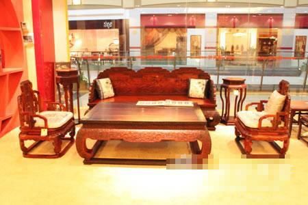 上海航管红木家具PK连天红（福建）家具有限公司？红连天红木家具图片图
