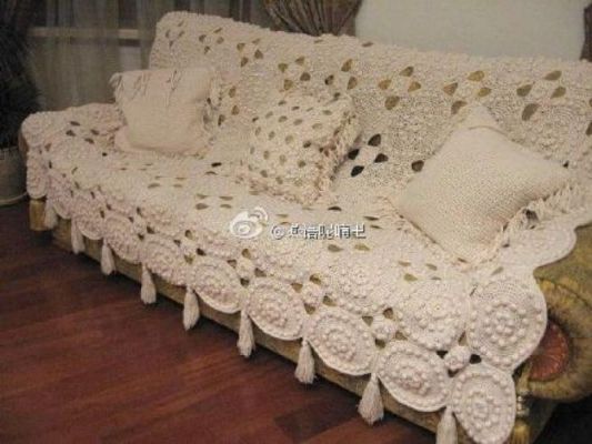 妹妹结婚可以给她钩织什么?钩针小家具-图3 妹妹结婚可以给她钩织什么?钩针小家具-图3