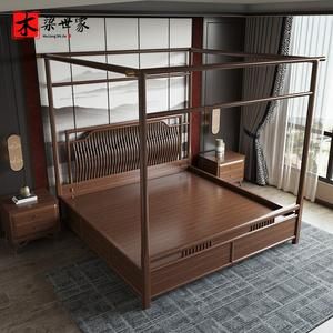 实木框架床的优缺点？家具架子床