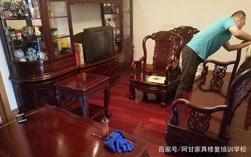 旧红木家具如何翻新？深发红木家具图片