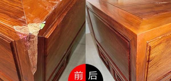 家具表面的油漆被刮花了,怎么补呢？家具鲜花-图1