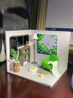有哪些创意的手工diy可以在家里常见的东西制作?粘土做家具-图3 有哪些创意的手工diy可以在家里常见的东西制作?粘土做家具-图3