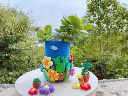 如何自己烧制瓦花盆？黏土家具图片教程图片