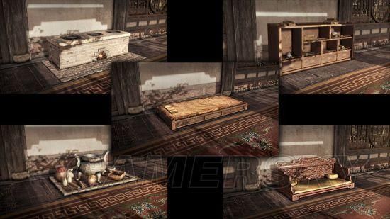 三国时期房间有什么特点？真三国无双ol家具