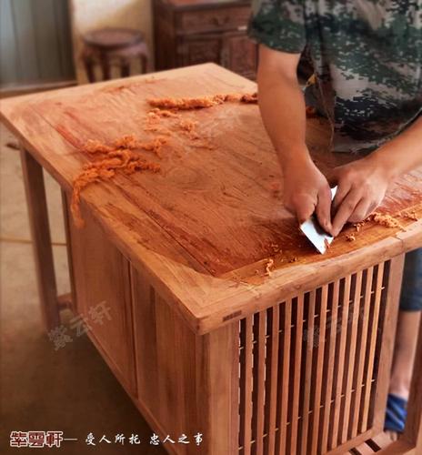 红木家具打磨需要哪些步骤？红木家具抛光刷