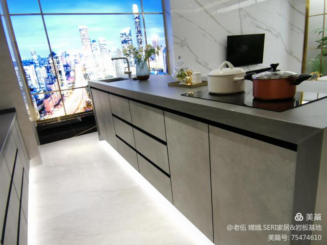 德利丰家居翡丽灰岩板规格多大?用来做橱柜台面好吗?亚翡丽家具-图3 德利丰家居翡丽灰岩板规格多大?用来做橱柜台面好吗?亚翡丽家具-图3
