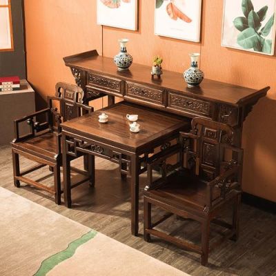 八仙桌喝茶讲究?仿古家具八仙桌-图3 八仙桌喝茶讲究?仿古家具八仙桌-图3