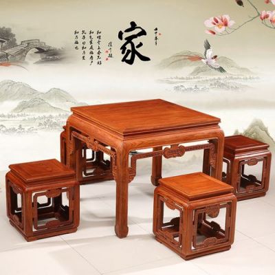 八仙桌喝茶讲究？仿古家具八仙桌