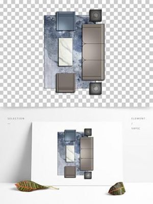 ps彩平图家具阴影怎么做?彩平图家具-图3 ps彩平图家具阴影怎么做?彩平图家具-图3