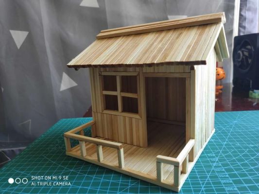 怎么用筷子做仓鼠的家具？一次性筷子做家具